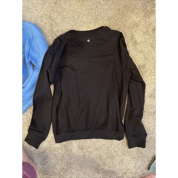 LOT of 2 Pure barre Sweatshirt Size Small XS Cotton Logo Studio Crewneck - Picture 7 of 7